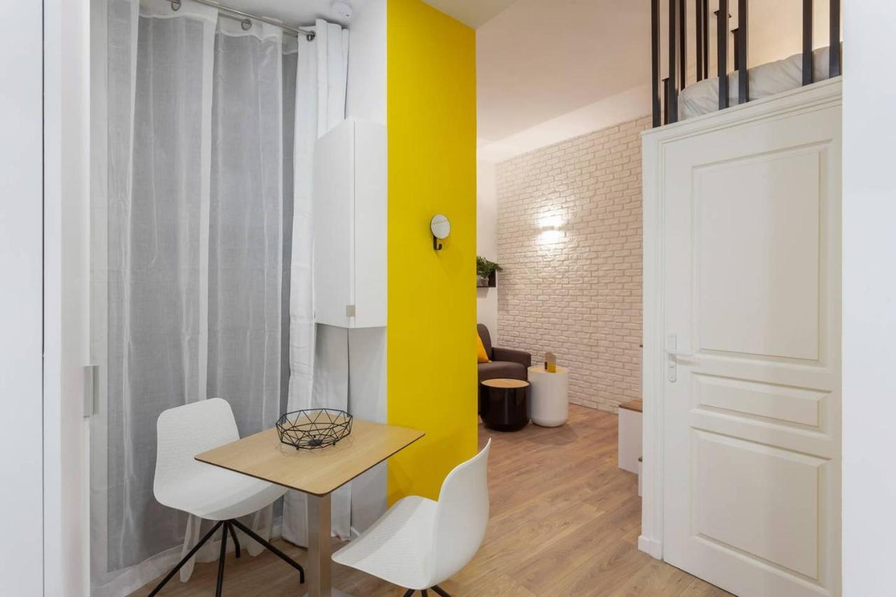 Studio 4 personnes avec Mezzanine à Montparnasse-Saint Germain Paris Exterior foto